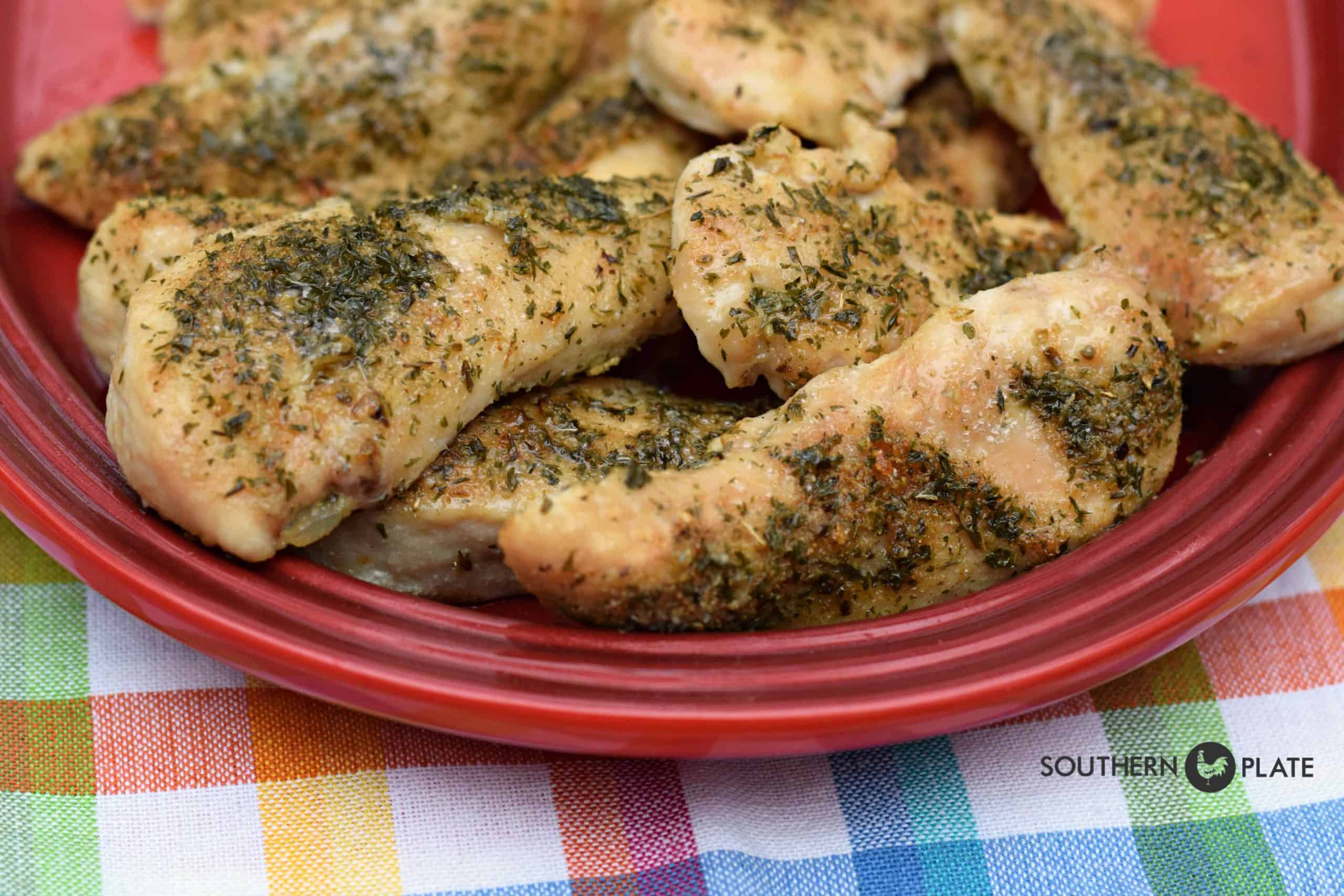 Baked Chicken Tenders With Zesty Seasoning