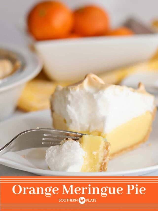 Orange Meringue Pie