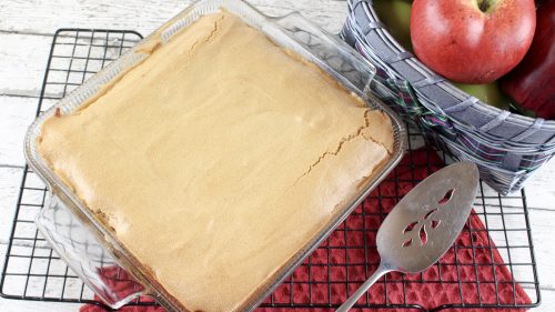 Fresh Apple Crackle Cake