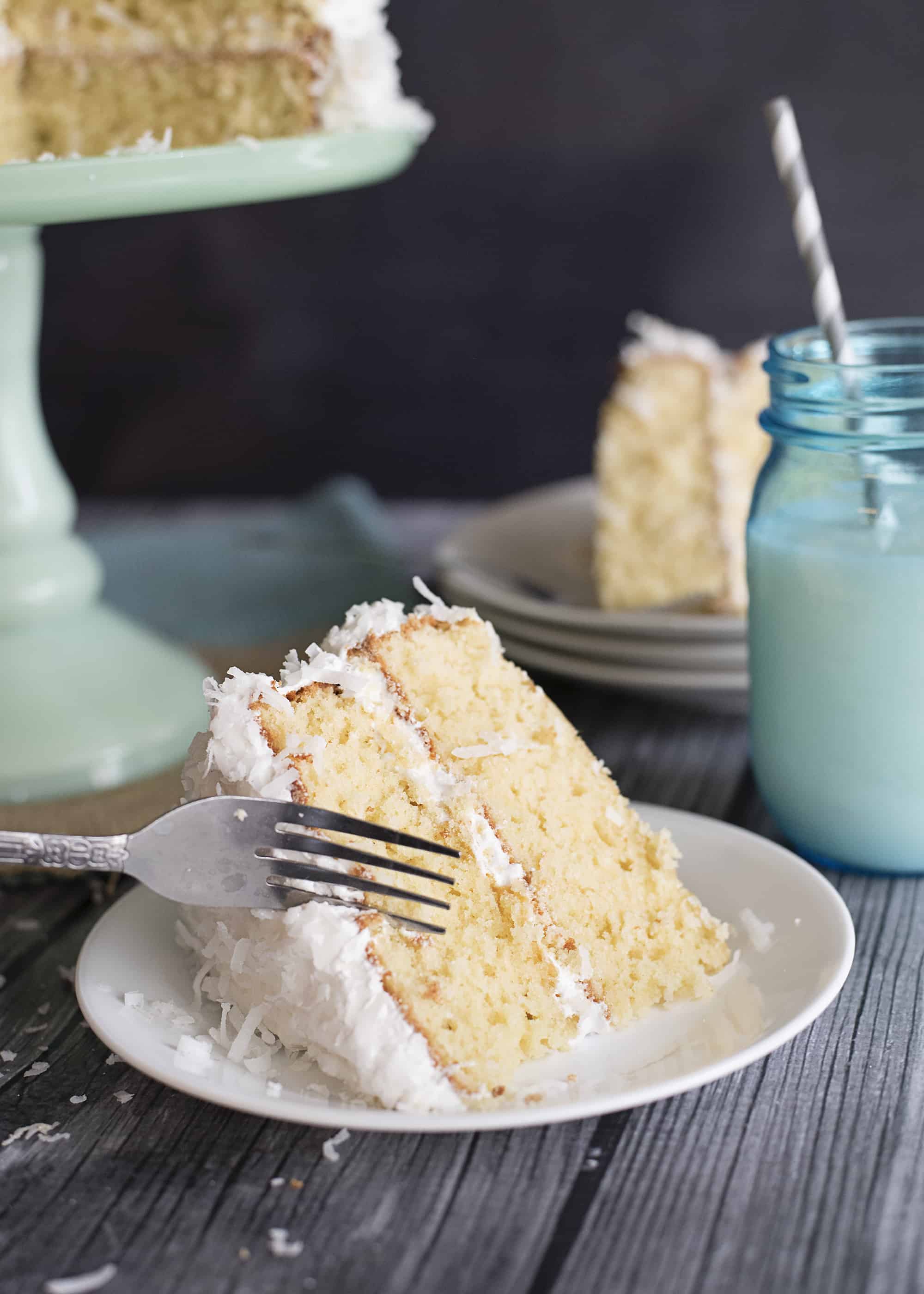 Old-Fashioned Coconut Cake With 7-Minute Frosting - Southern Plate