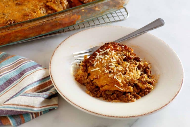 Deep Dish Pizza Casserole