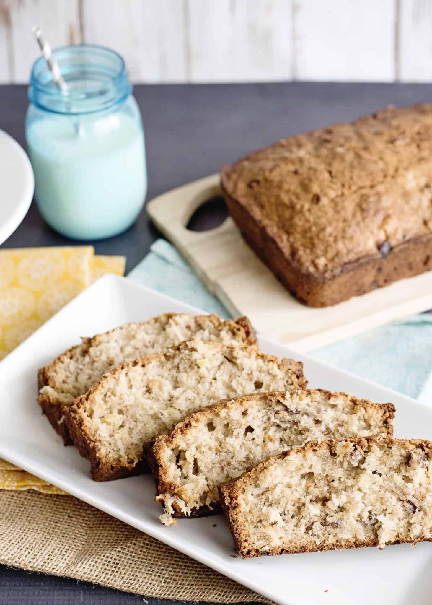 Hawaiian Banana Nut Bread Southern Plate