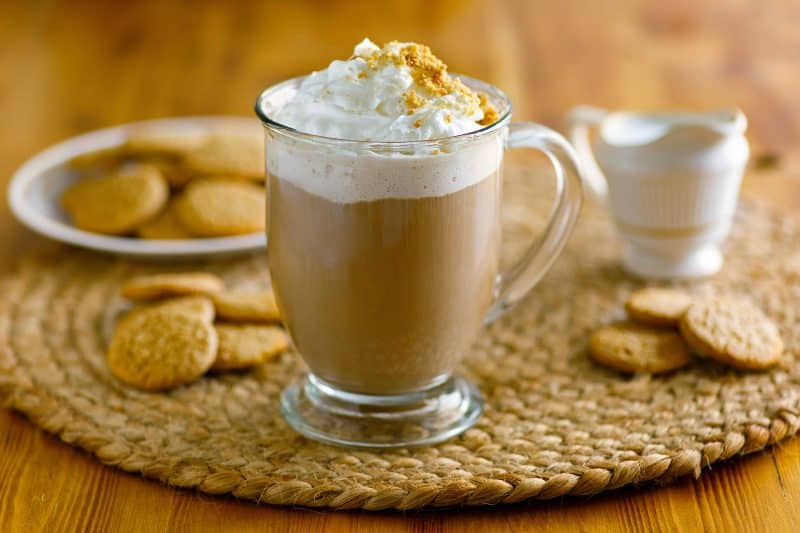 Gingerbread spiced coffee.