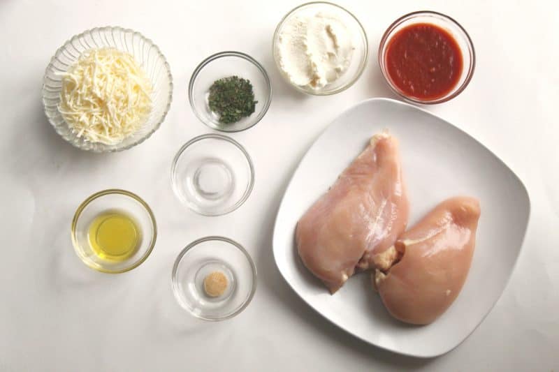 Low Carb Lasagna Stuffed Chicken ingredients