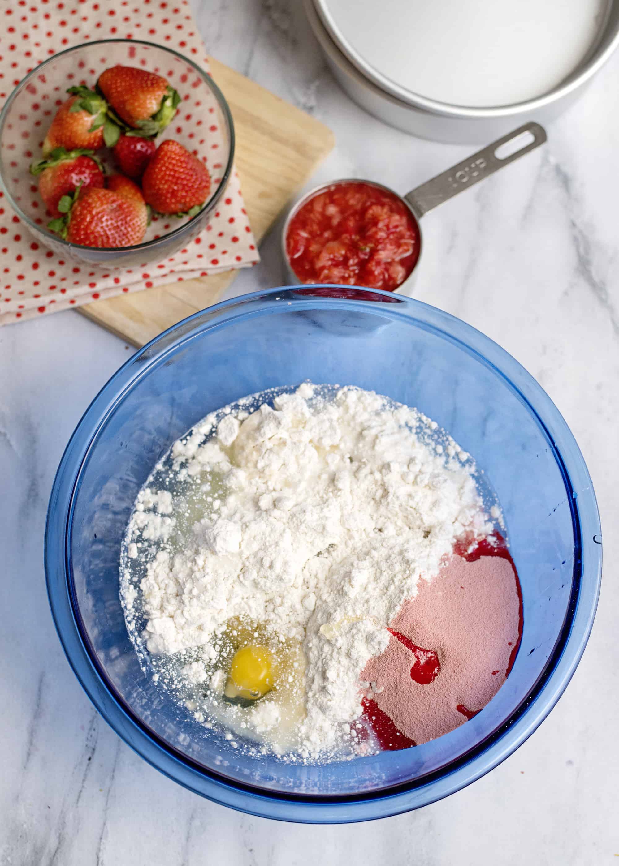 Fresh Strawberry Cake With Cream Cheese Icing - Southern Plate