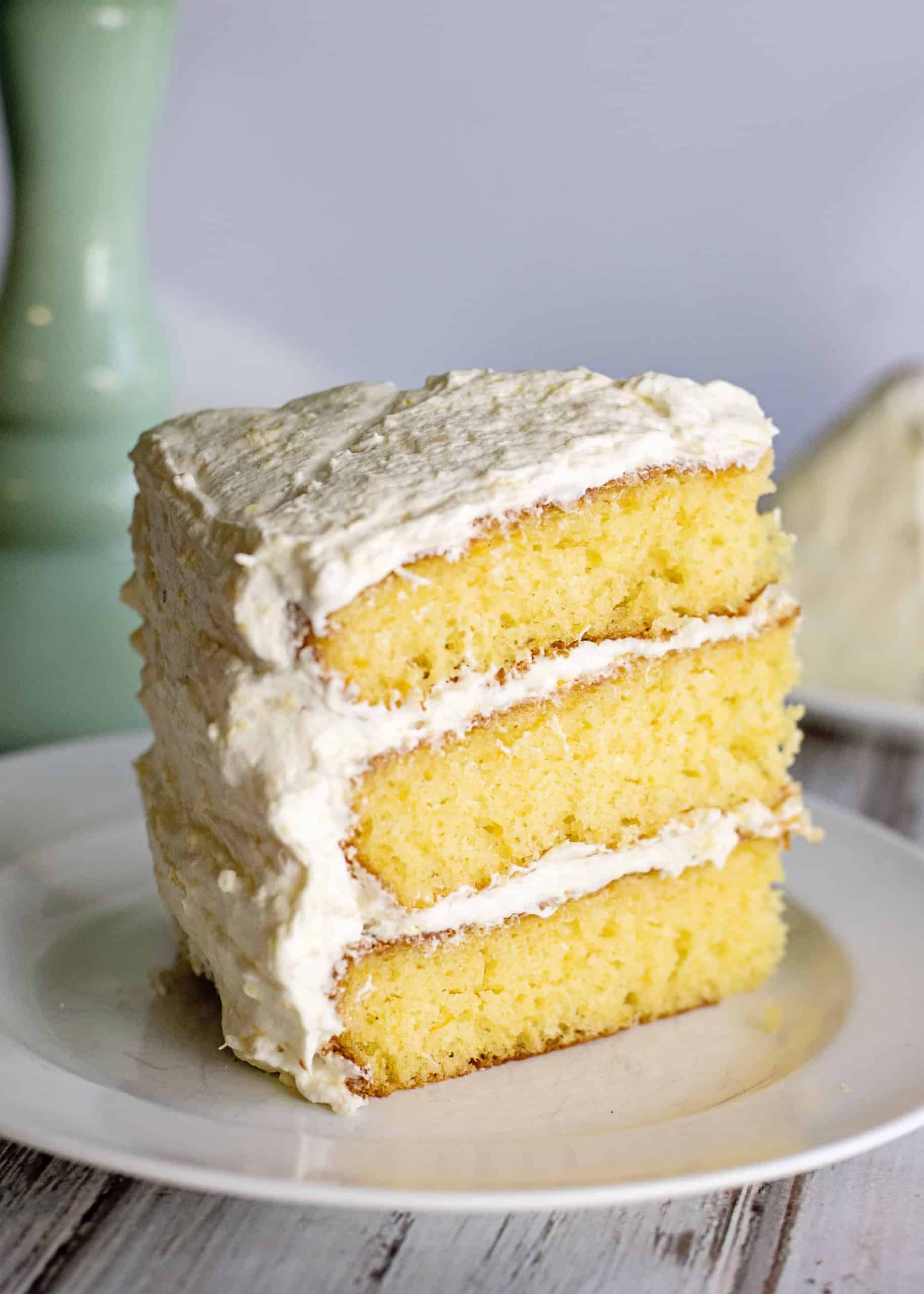 Mandarin Orange Cake Recipe with Pineapple Whipped Frosting