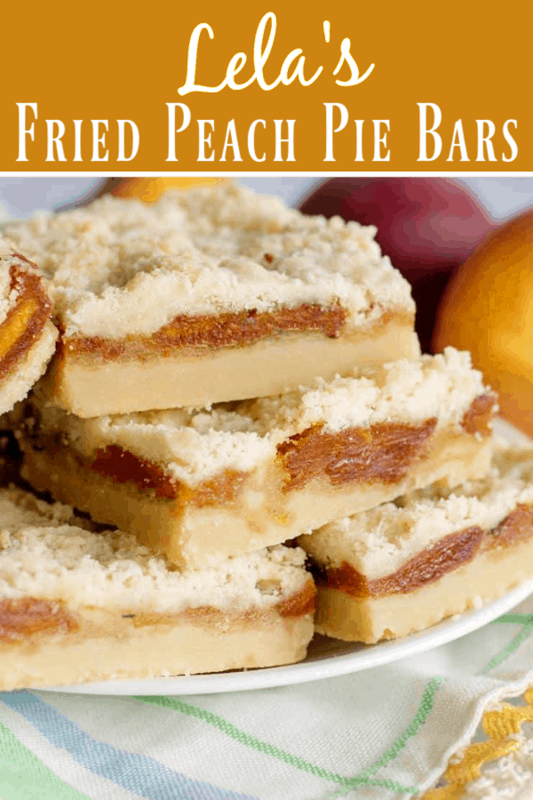 Peach Bars (Peach Pie in Bar Form) - Southern Plate