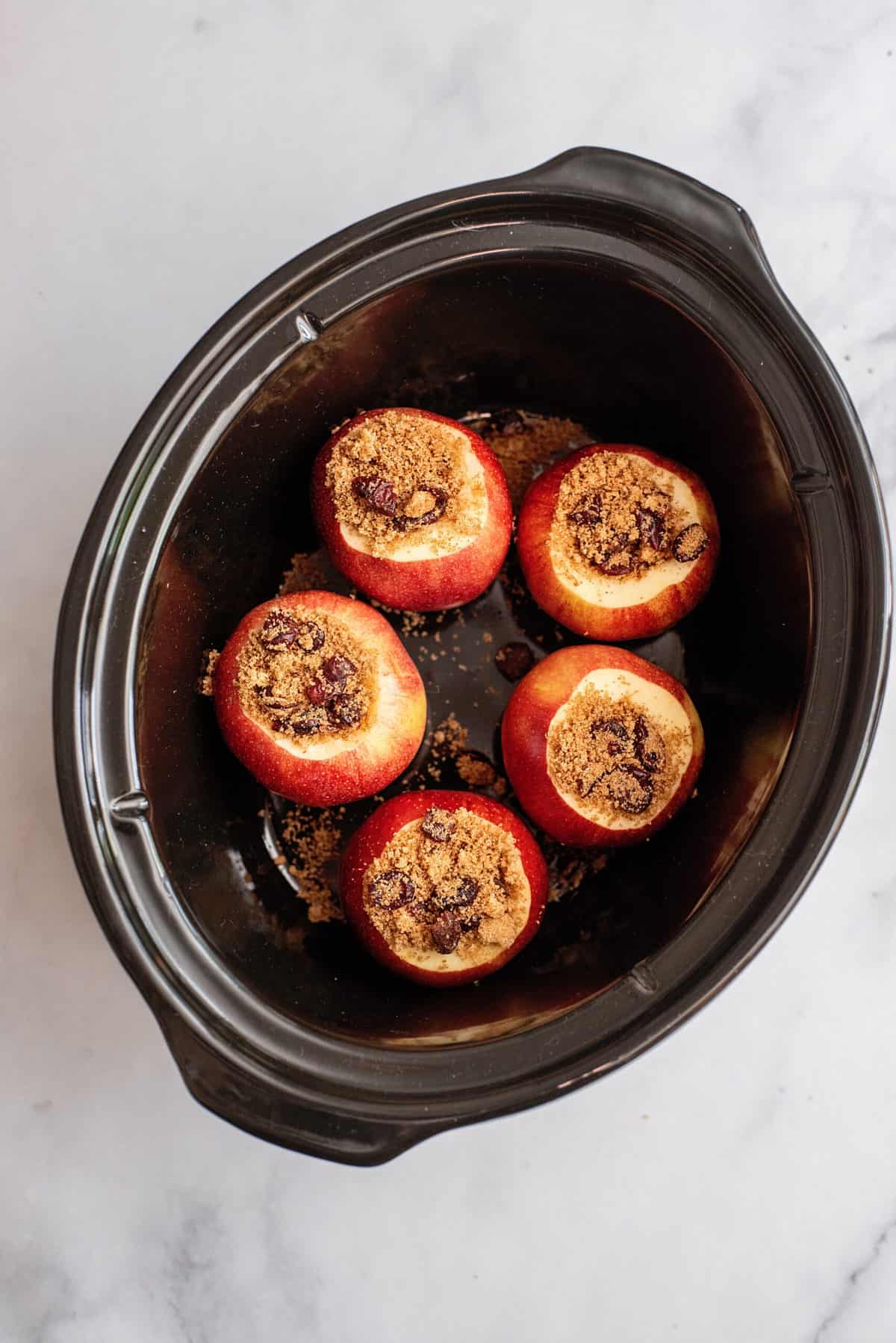 Crockpot Baked Apples - Southern Plate