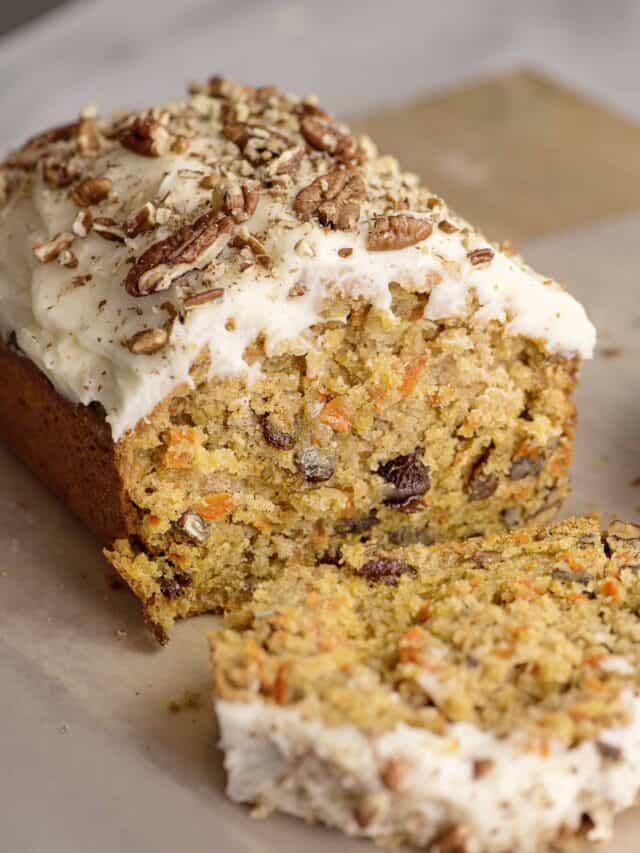 Carrot Cake Loaf