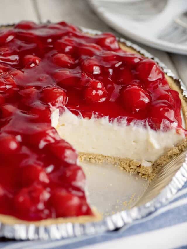 Cherry Cream Cheese Pie From Grandmama’s Kitchen