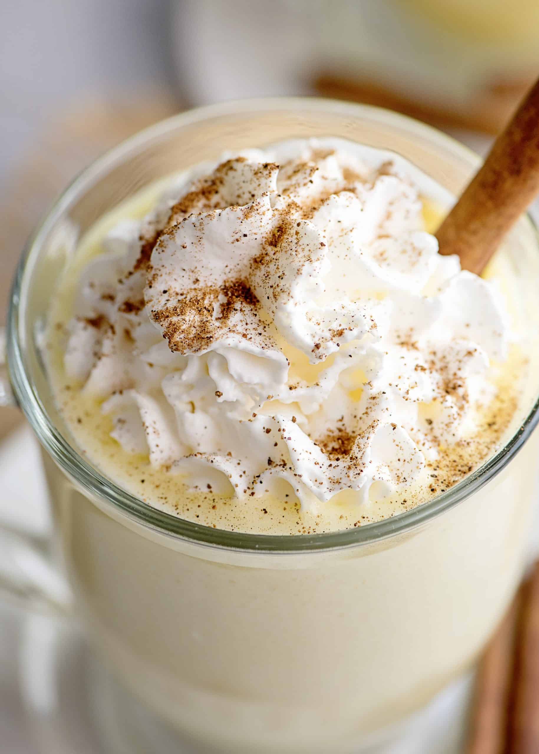 Easy Eggnog Recipe (Without Eggs) - Southern Plate