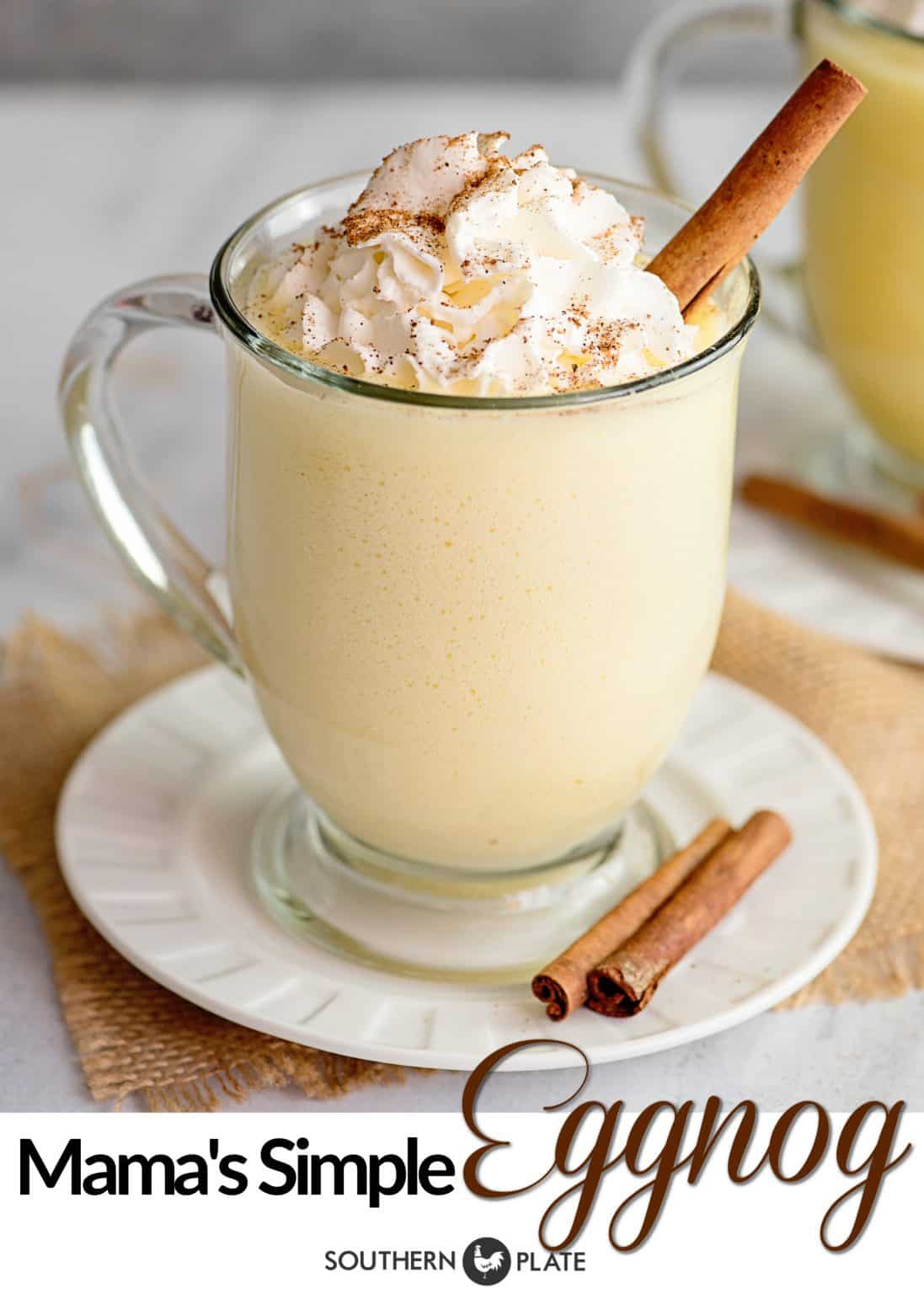 Easy Eggnog Recipe (Without Eggs) Southern Plate