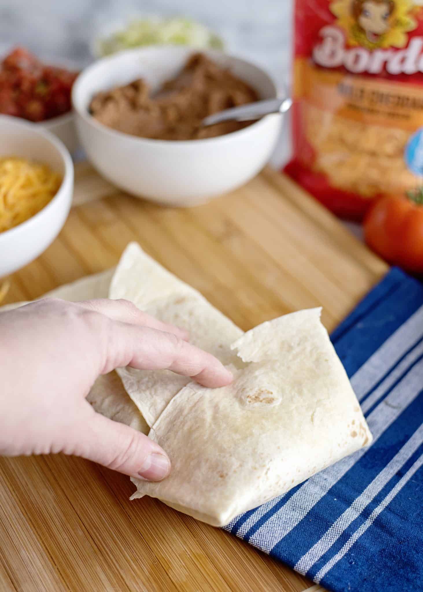 Beef and Bean Burritos With Cheese (Freezer Recipe)