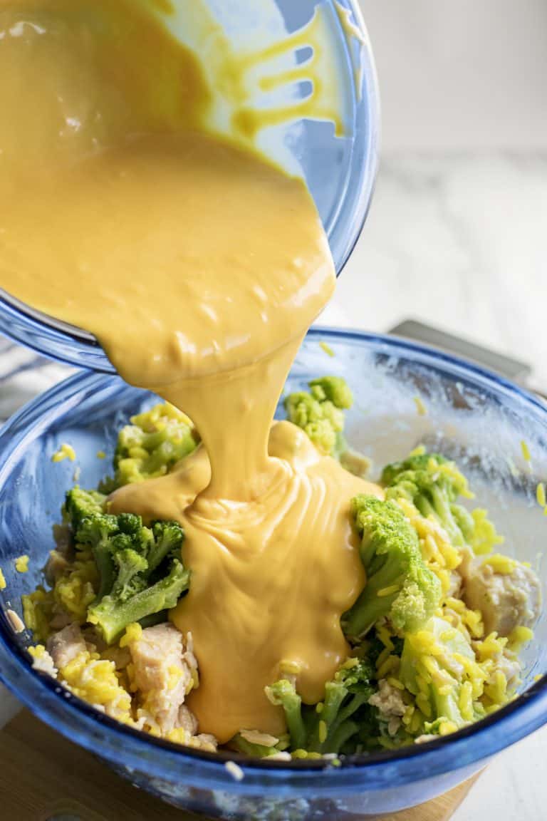 Cheesy Chicken Broccoli Casserole With Rice - Southern Plate