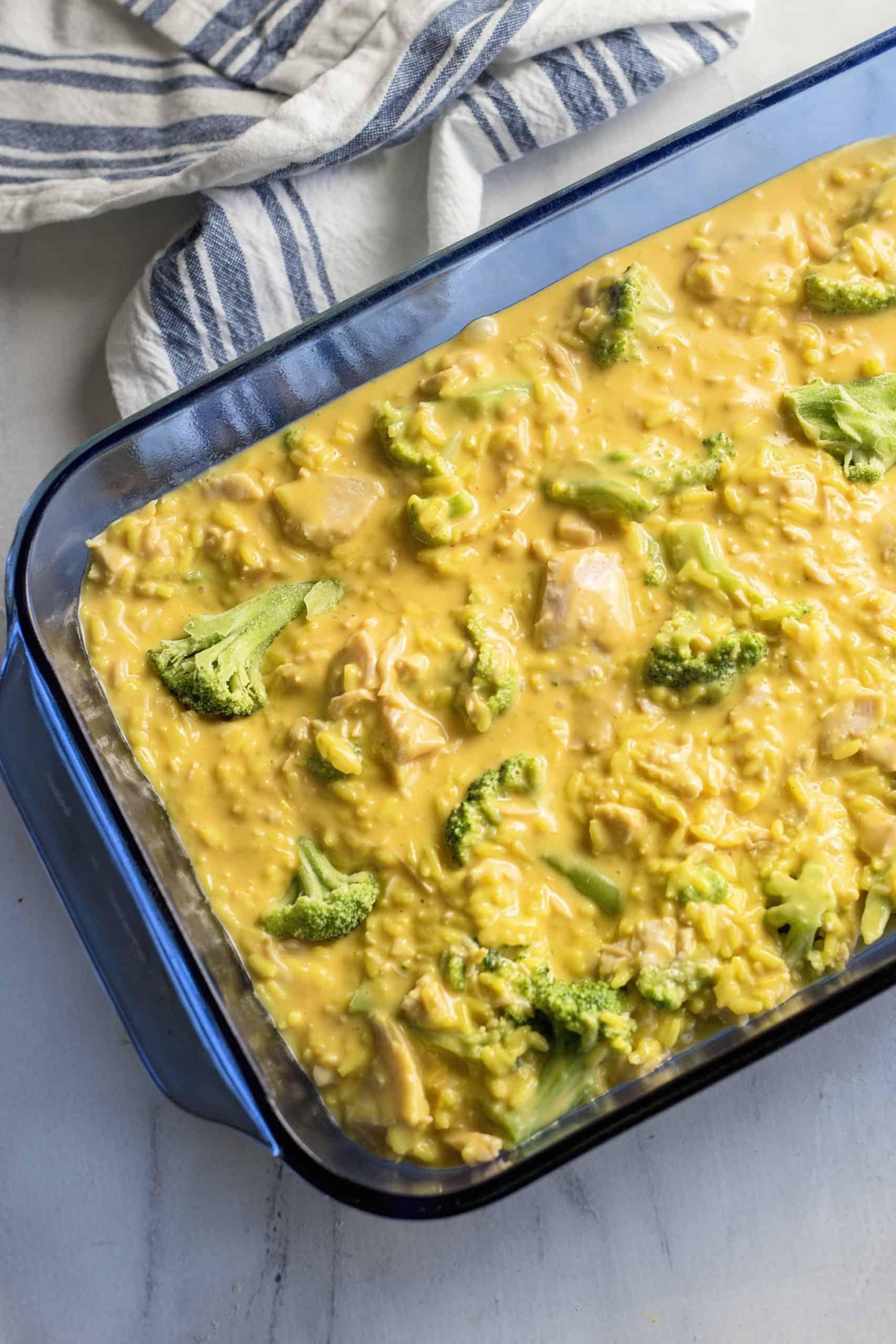 Cheesy Chicken & Broccoli Casserole