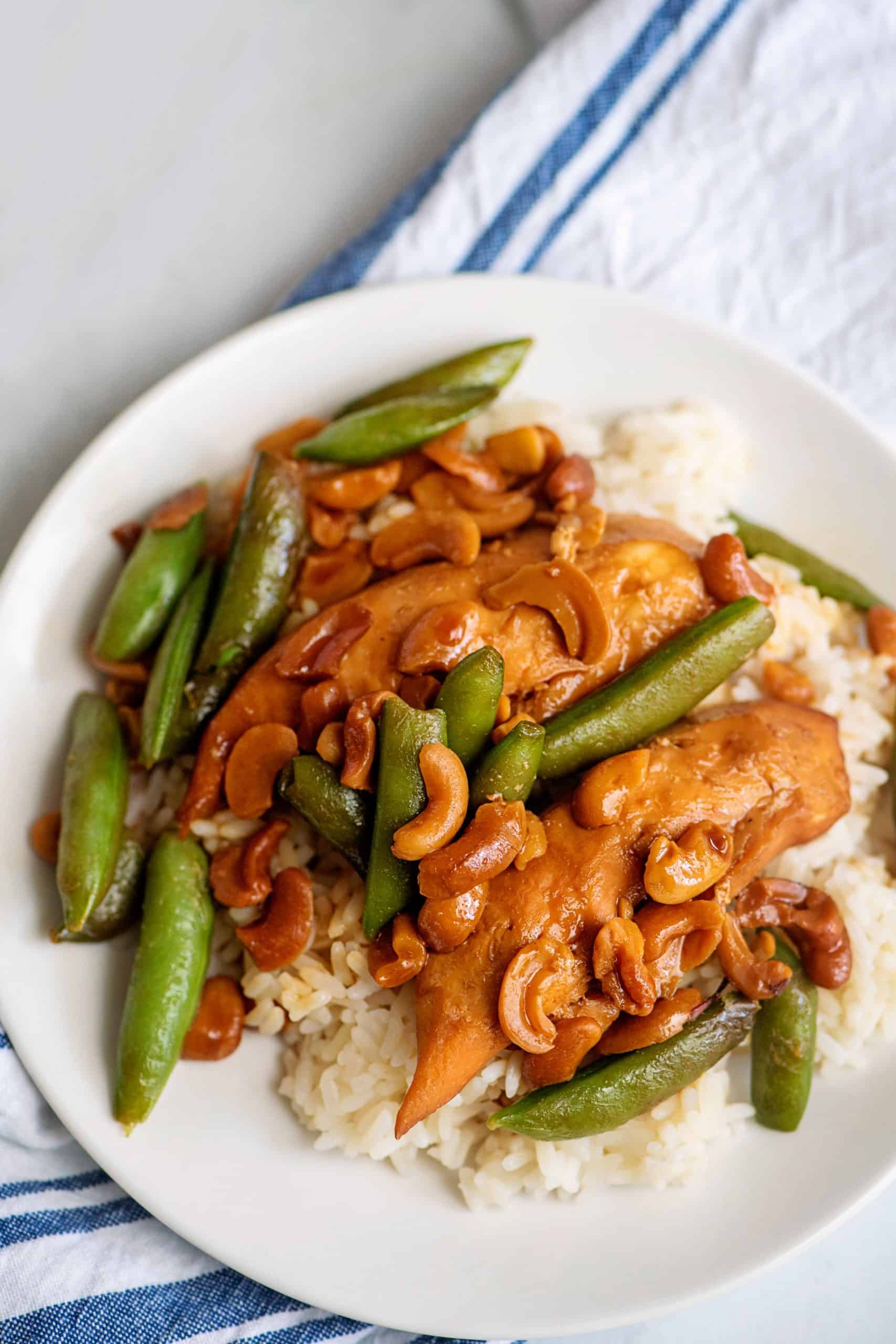 Crock Pot Cashew Chicken