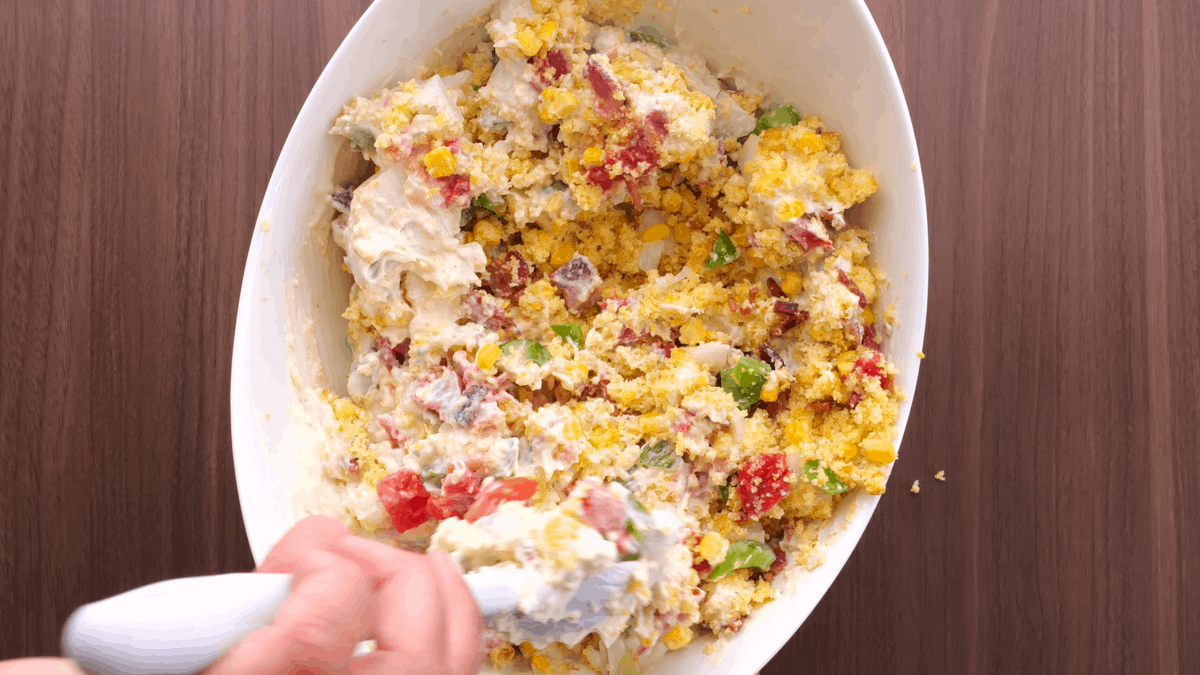 Cornbread Salad Recipe With Ranch Dressing Southern Plate