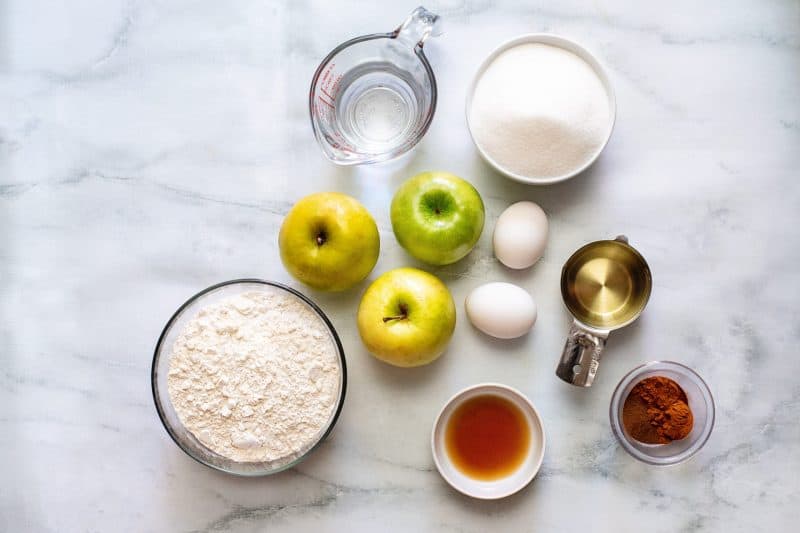 apple cake with caramel frosting ingredients