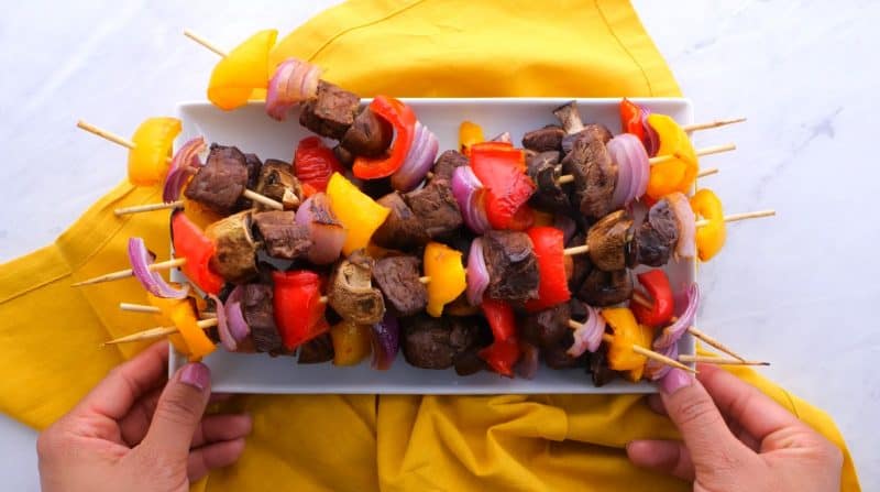 Baking beef kabobs hotsell