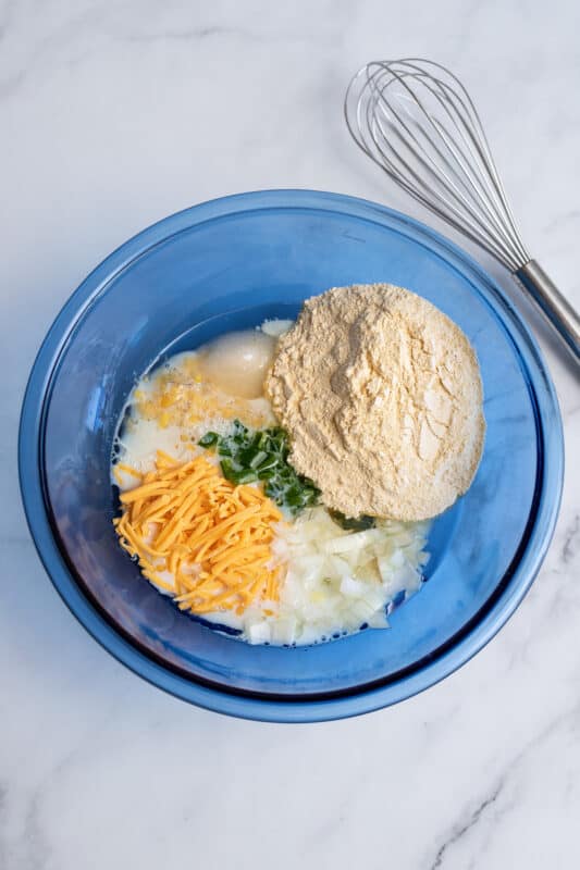 Place all ingredients in a mixing bowl.