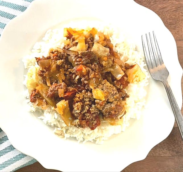 cabbage casserole