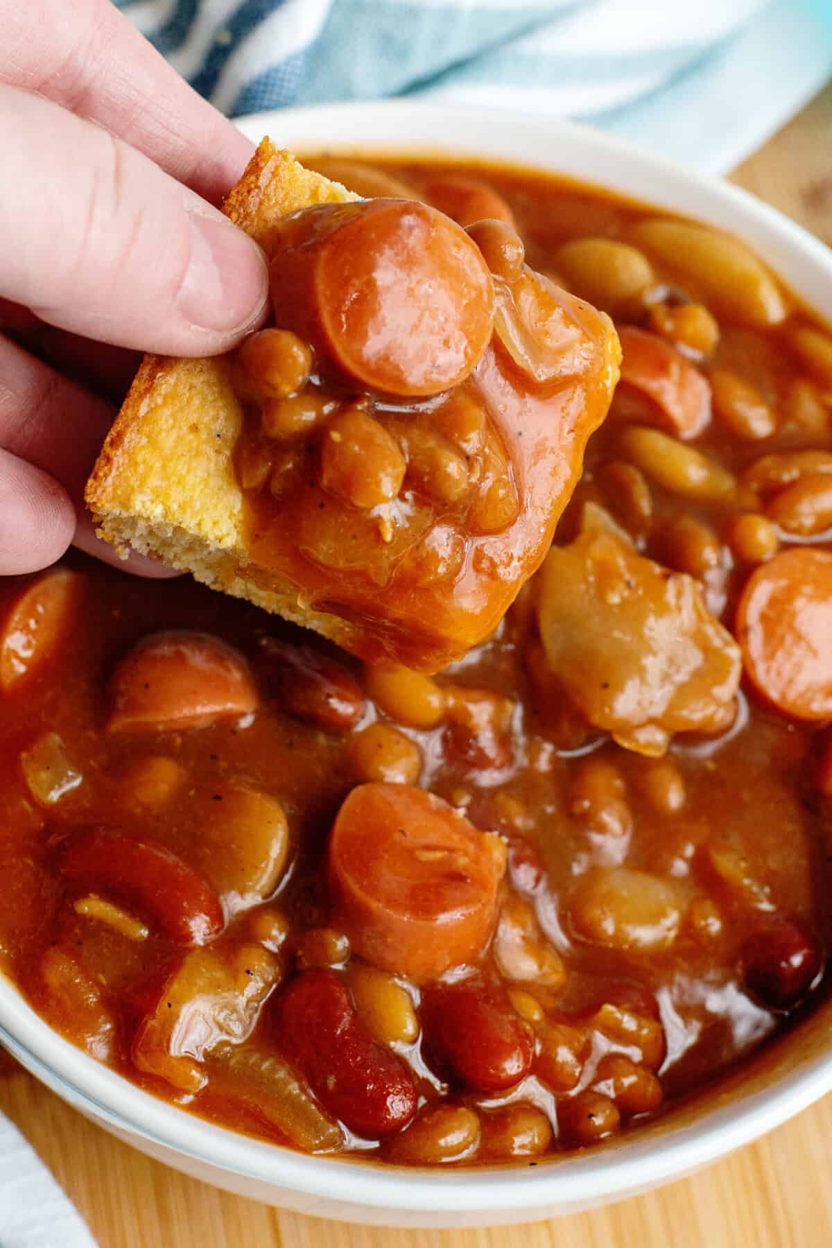 craving beans with cornbread