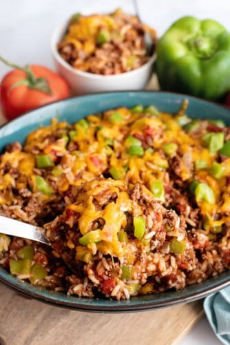 Stuffed Pepper Casserole Recipe (Easy and Delicious)