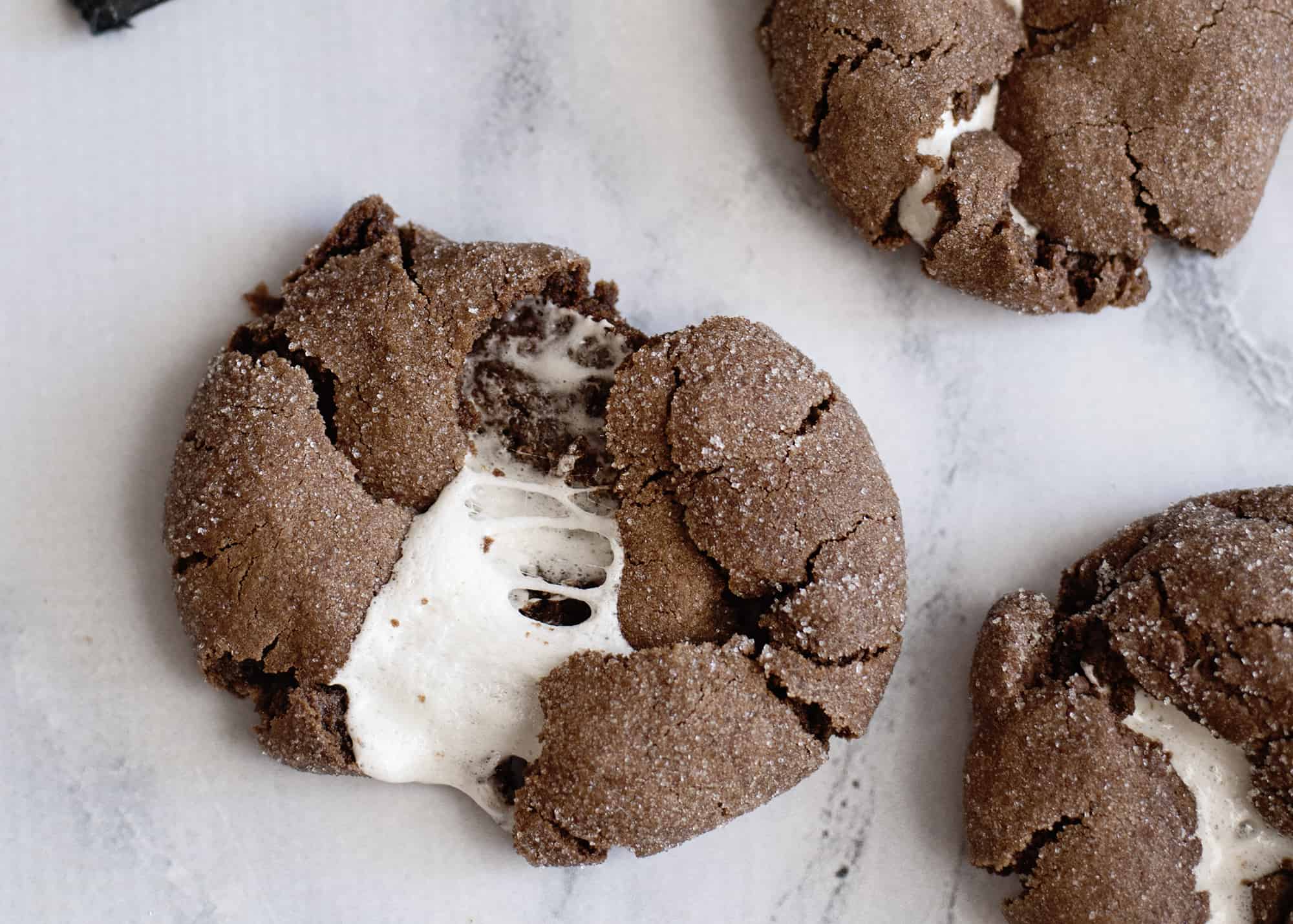 Marshmallow Chocolate Chip Cookies - Sugar Salt Magic