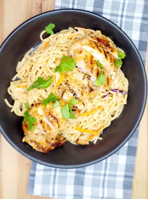 Chicken Peanut Noodles