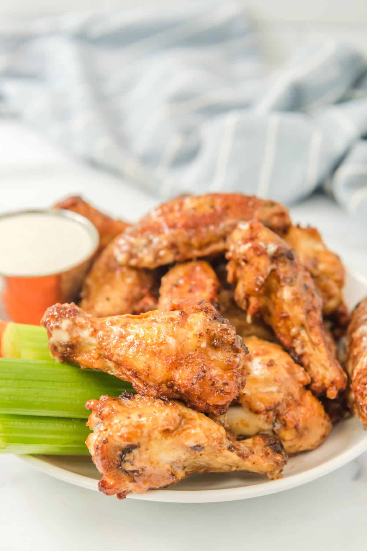 Southern-Style BBQ Air Fryer Wings - Southern Plate