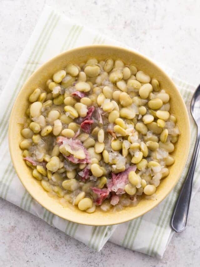 Southern Butter Beans Recipe Southern Plate