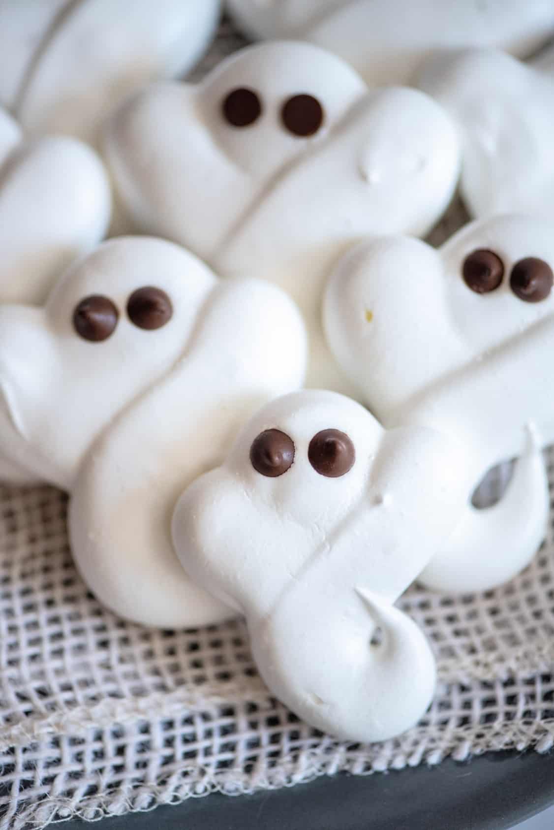 Ghost Meringue Cookies Southern Plate