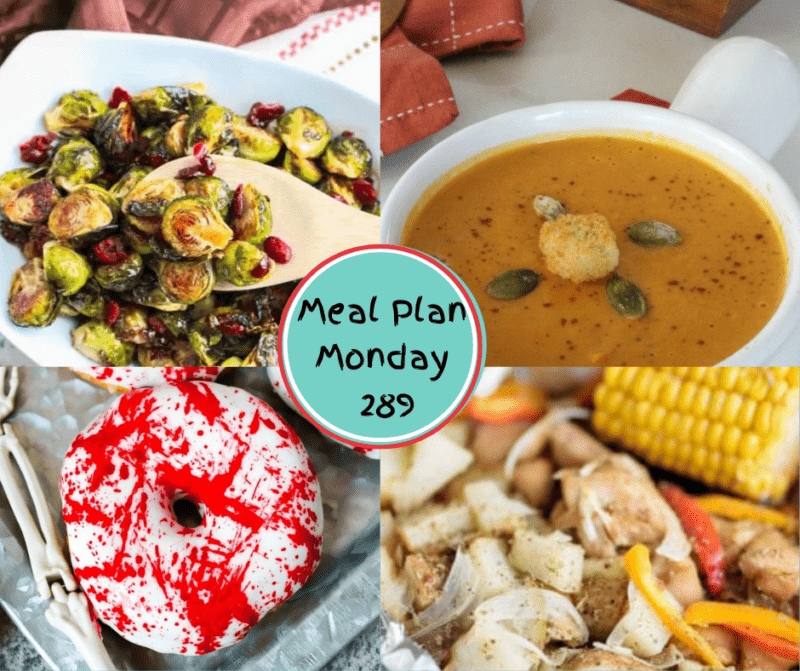 Meal Plan Monday 289