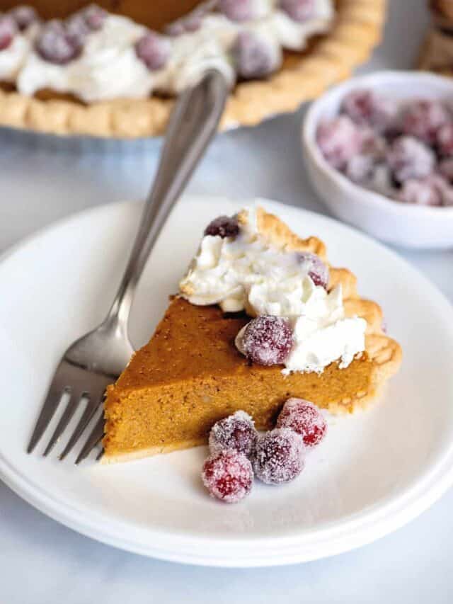 Easy Pumpkin Pie From Scratch