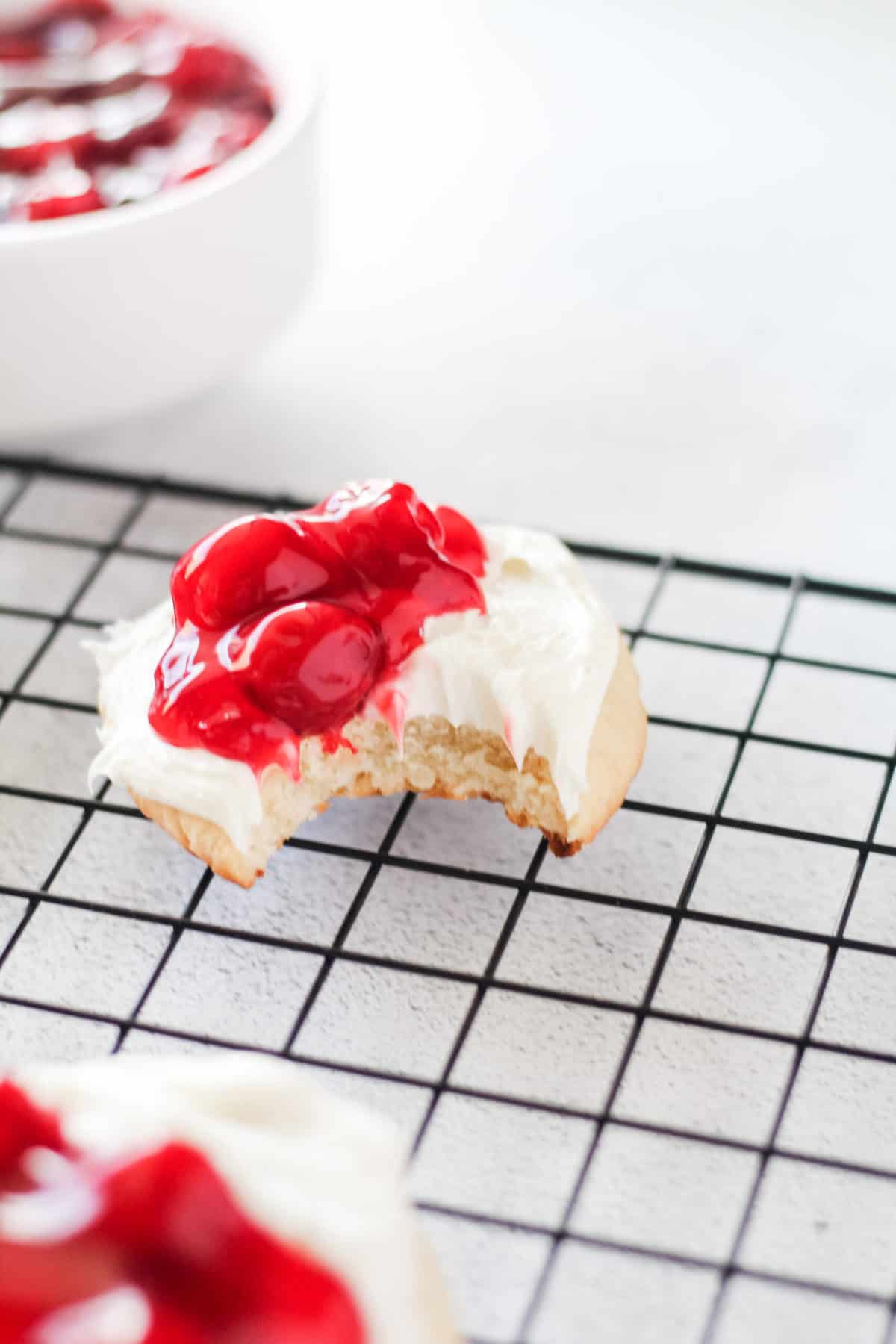 Cherry Cheesecake Cookies