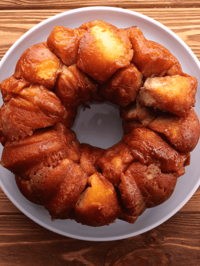 Monkey bread made with biscuits.