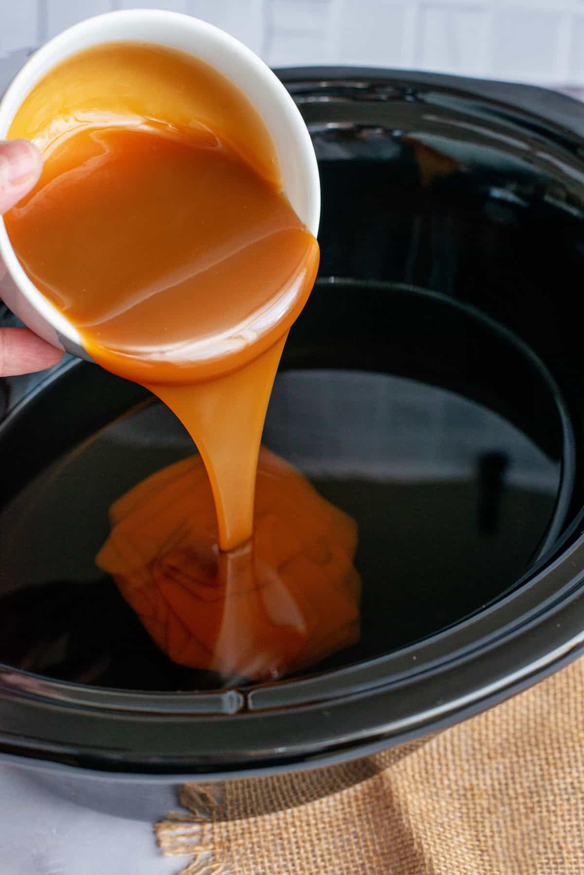 Stir in the caramel