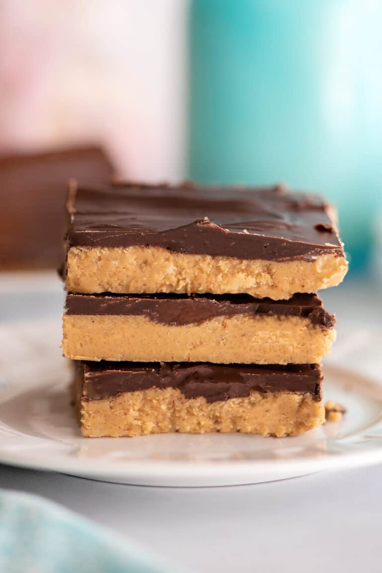 No Bake Peanut Butter Bars - Southern Plate