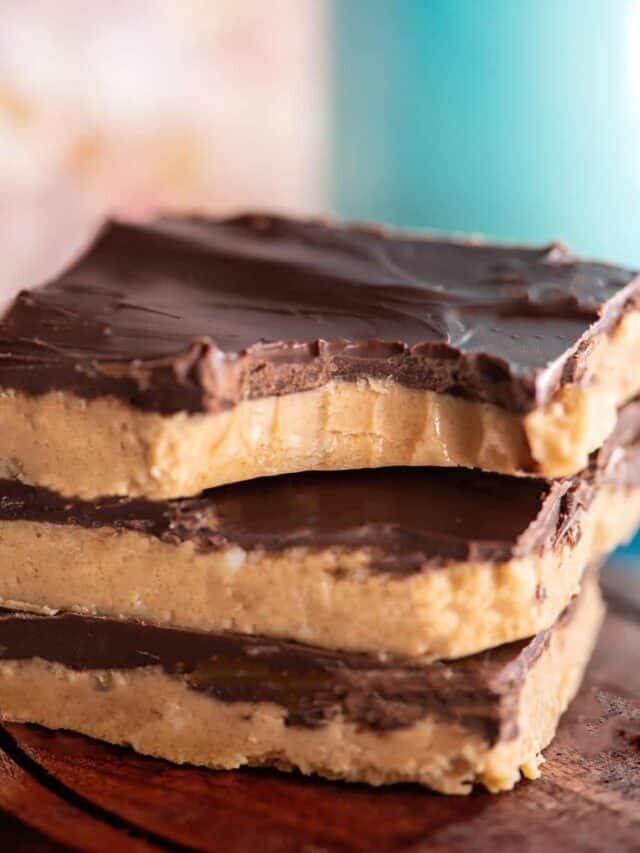 No Bake Peanut Butter Bars