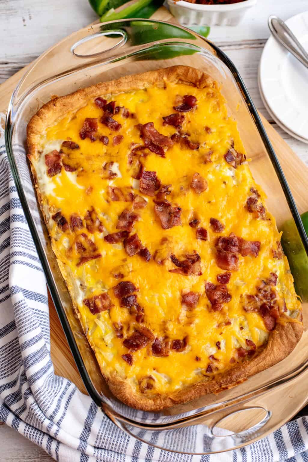 Bacon Breakfast Casserole - Southern Plate