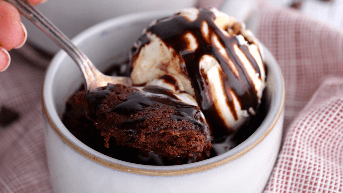 Brownie in a Mug Recipe (Microwave Version) - Southern Plate