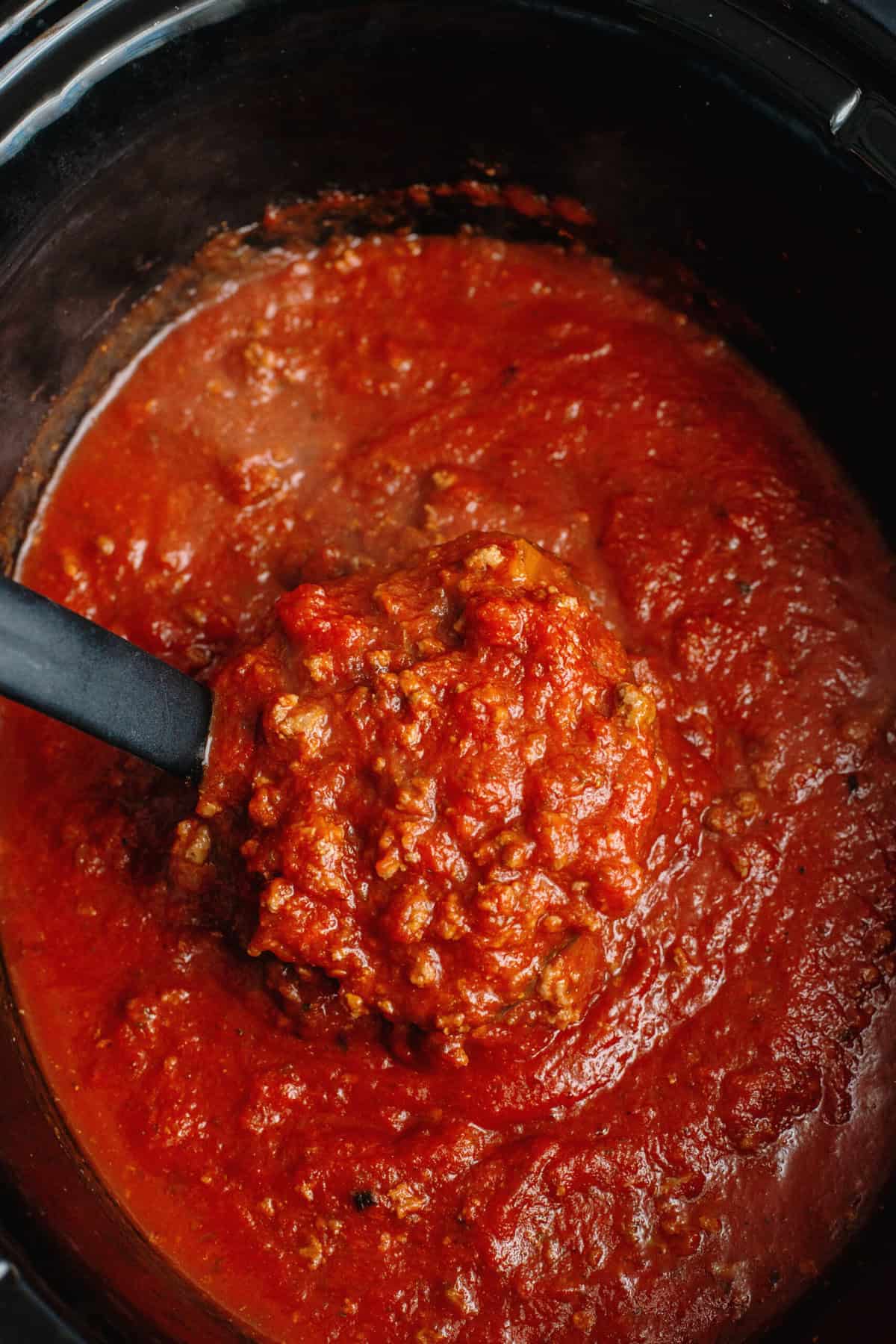 cooked Super Easy Spaghetti Sauce