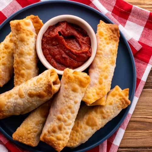 Pizza rolls in air fryer (from scratch!) - The Big Man's World ®