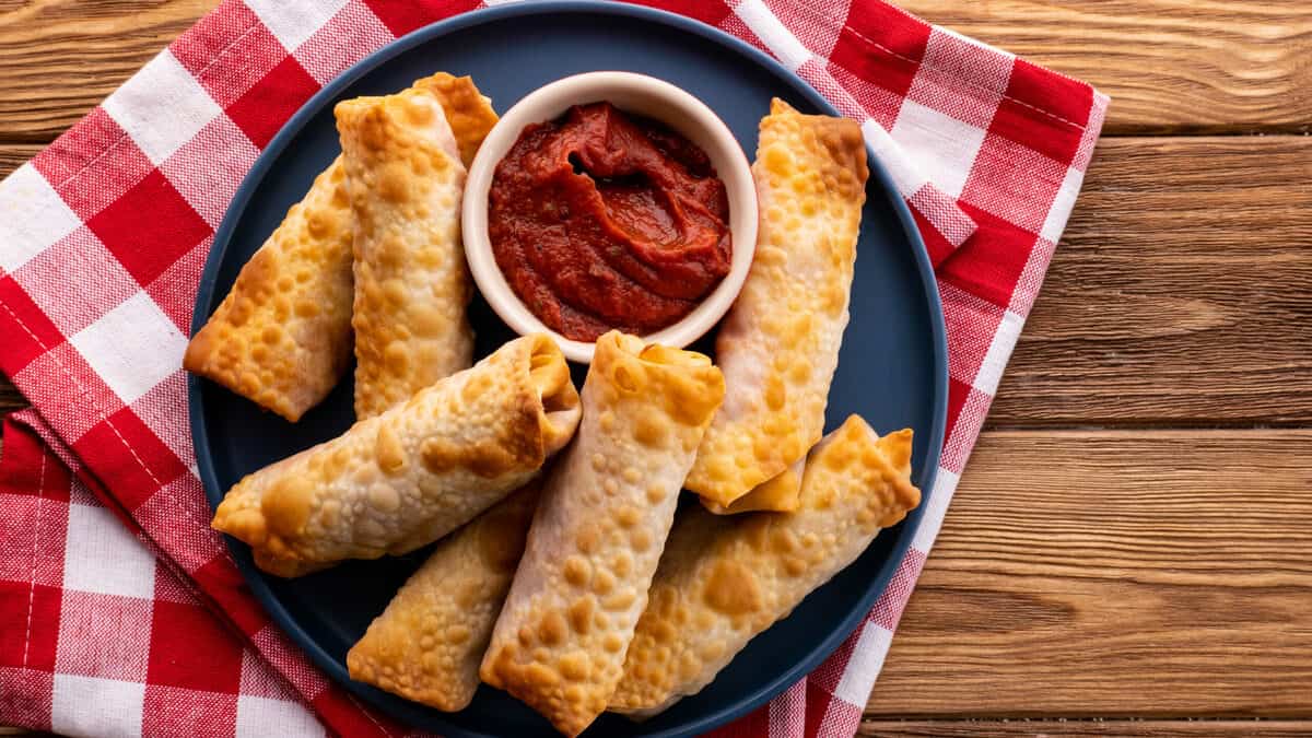 Air Fryer Pizza Rolls Made From Scratch - Southern Plate