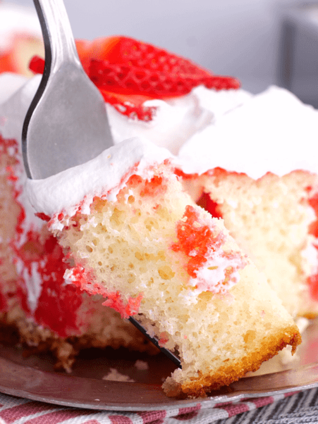 Strawberry Poke Cake