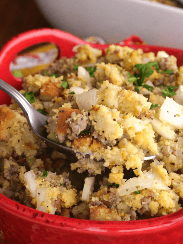 Sausage Cornbread Stuffing