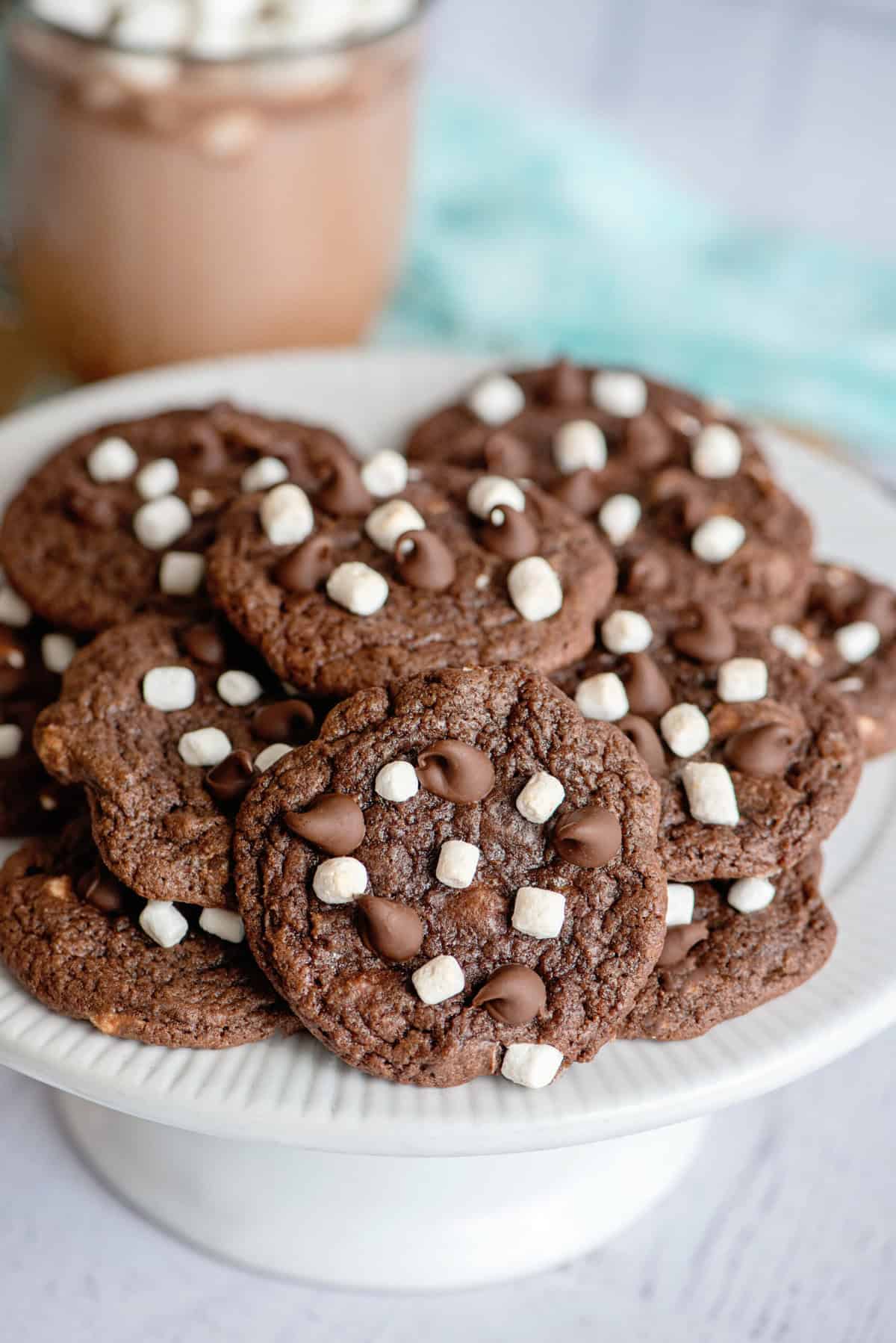 Hot Chocolate Cookies