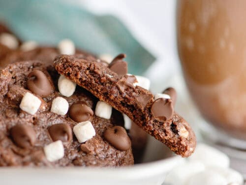 Hot Chocolate Cookies