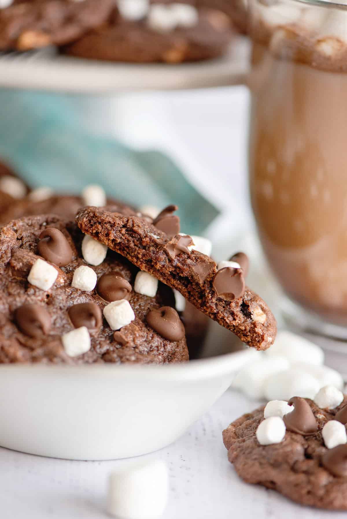 Hot Chocolate Cookies