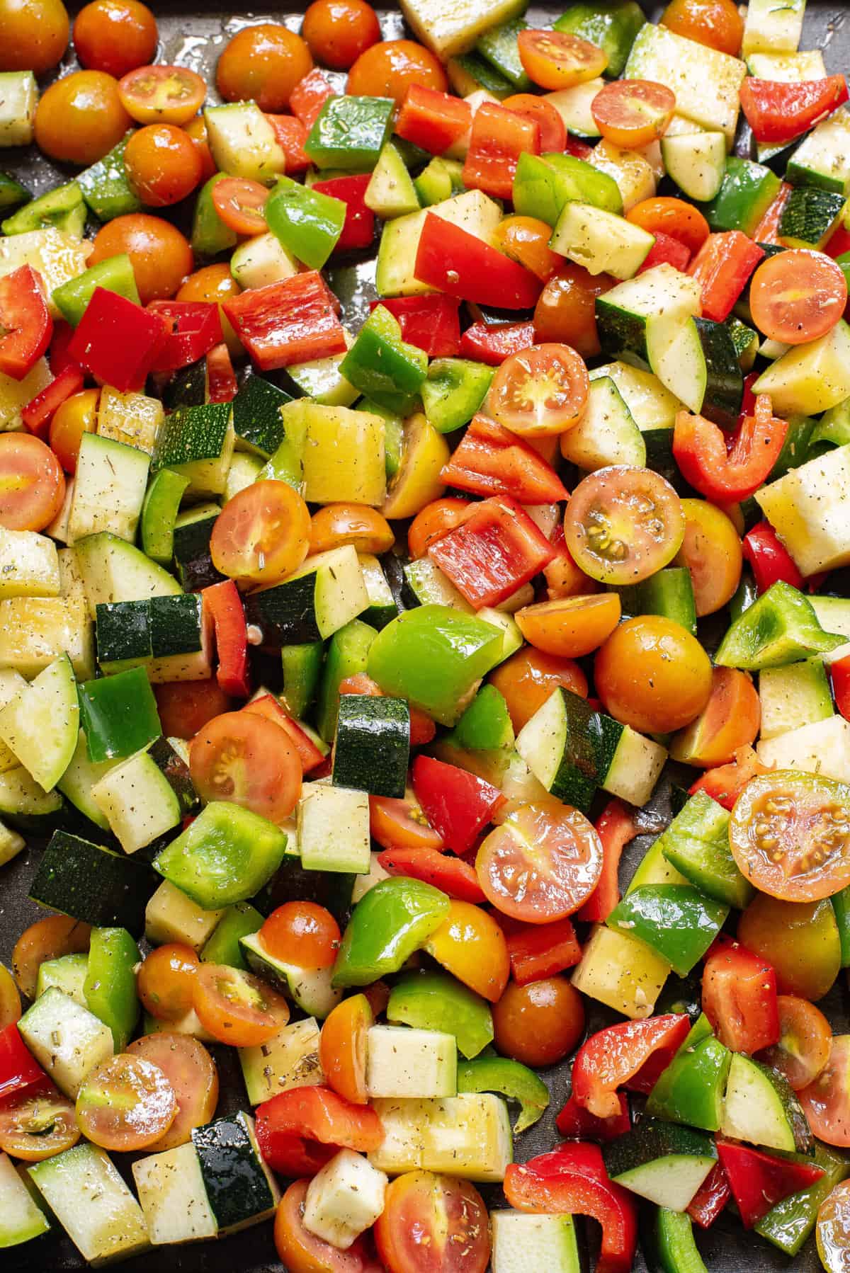 Mediterranean Quinoa Salad With Roasted Vegetables